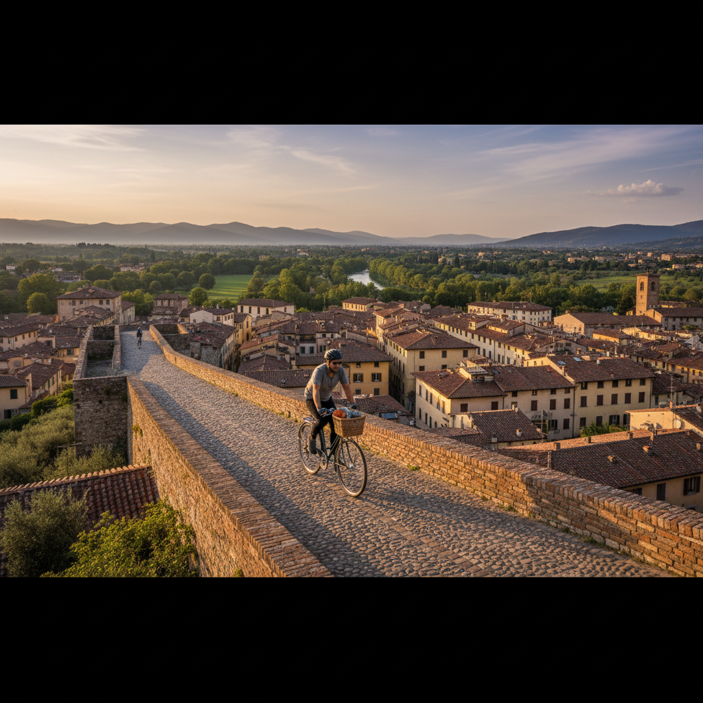 Cycling in Lucca: Guide to the Walls, River Trails & Puccini Path