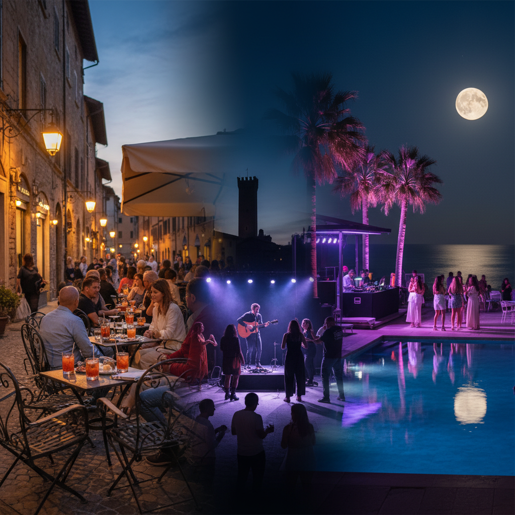 Lucca by Night: Aperitivo, Live Music & Versilia Clubs Guide